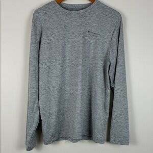 Vineyard Vines Gray Long Sleeve Men's Medium Performance Tee Key Largo